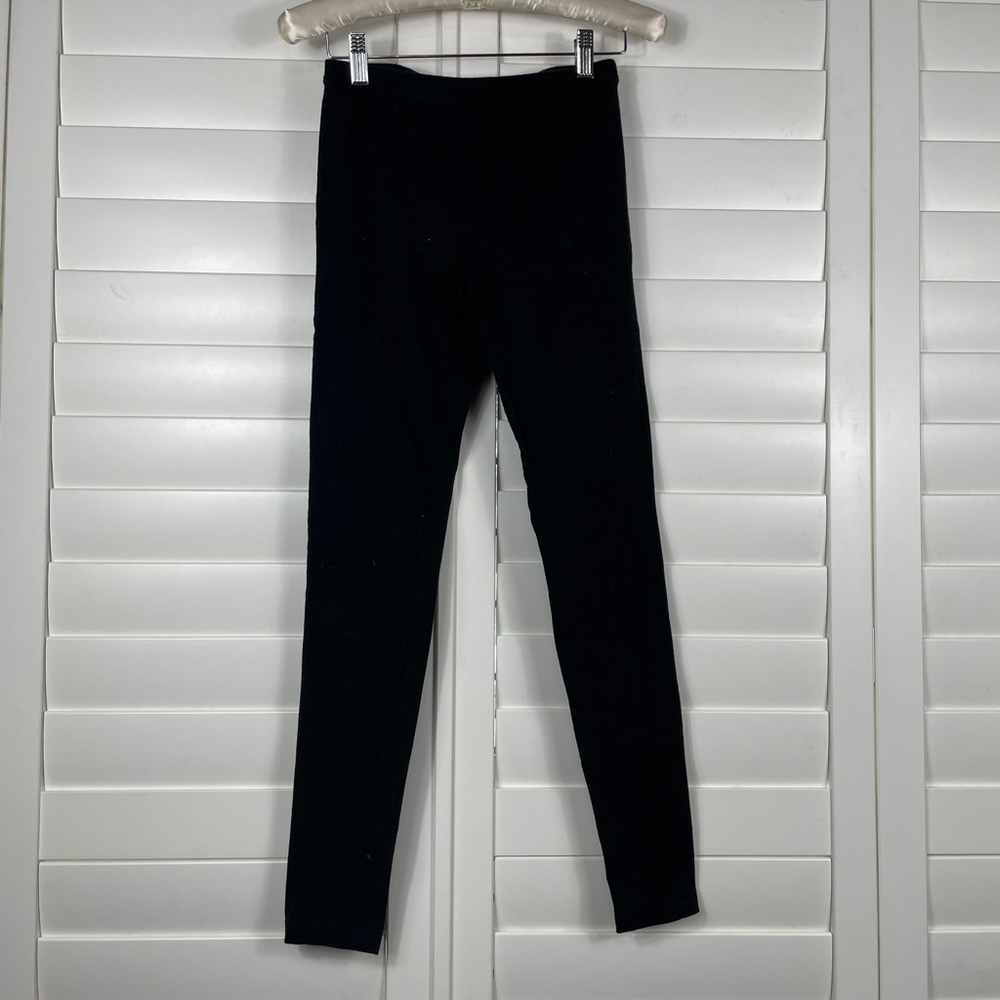 Hue Black Leggings, Size S